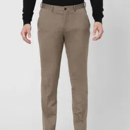 Selected Homme Camel Slim Fit Flat Front Trousers-image-32