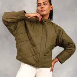 Fabindia Black Cotton Linen Reversible Jacket-image-29