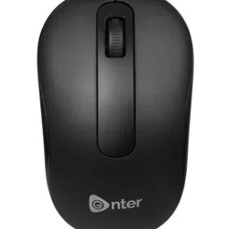 Enter Scroller Wireless Optical Mouse (2.4GHz, Black) image 1