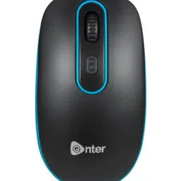 Enter Swish BB Wireless Optical Mouse (USB 2.0, Black) image 1