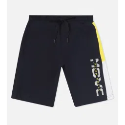 Allen Solly Junior Navy Graphic Print Shorts image 1