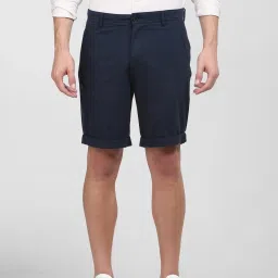 SELECTED HOMME Blue Cotton Regular Fit Shorts image 1