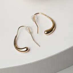 Priyaasi Golden Drop Earrings image 1