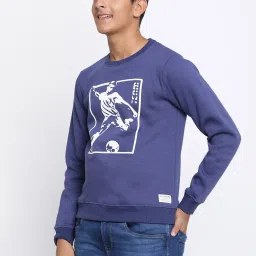 Lil Tomatoes Kids Purple Printed Full Sleeves Sweatshirt image 4