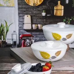 Cello White Opalware 3-Piece Mixing Bowl Set-image-3