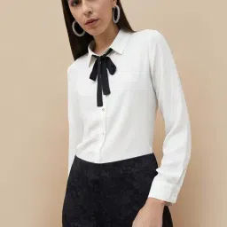 Code by Lifestyle White Plain Top-picture-36