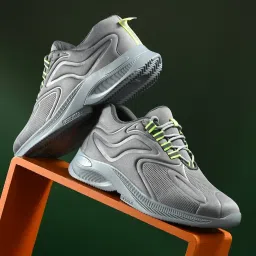 Giorgio Men's Grey Running Shoes image 1