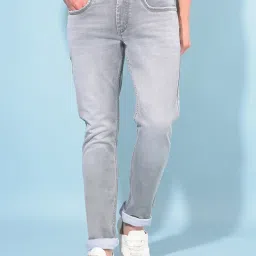 Crimsoune Club Grey Slim Fit Jeans image 1