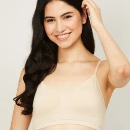 Ginger by Lifestyle Beige Full Coverage Bra image 1