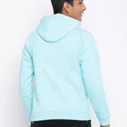 Lil Tomatoes Kids Sky Blue Printed Full Sleeves Sweatshirt image 2