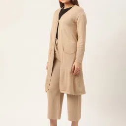Rooted Beige Long Shrug image 3