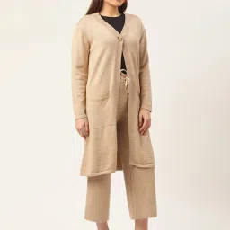 Rooted Beige Long Shrug image 4