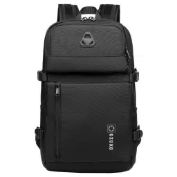 Ozuko Eco Nomad Black Soft One Size Backpack image 1