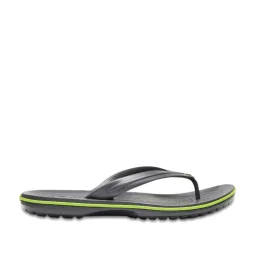 Crocs Men's Crocband Graphite Grey Flip Flops image 1