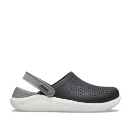 Crocs Unisex Adult LiteRide Black Back strap Clogs image 1