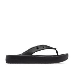 Crocs Women's Classic Black Flip Flops image 1