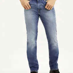 Levi's 511 Blue Cotton Slim Fit Jeans-picture-17