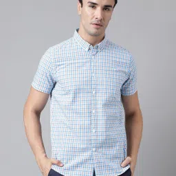 Woodland Multicolor Regular Fit Check Cotton Shirt image 1