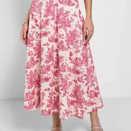 Honey by Pantaloons Bridal Blush Printed Skirt image 1