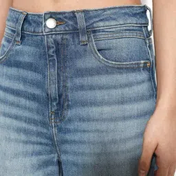 Only Blue Solid Jeans image 4