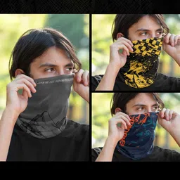 WANDERLOOMS Pack of 3 Unisex Bandana Headband image 1
