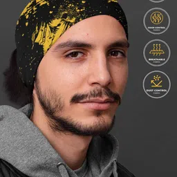 WANDERLOOMS Pack of 3 Unisex Bandana Headband image 3