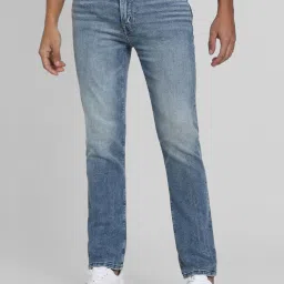 American Eagle Sky Blue Regular Fit Jeans image 1