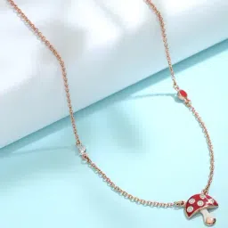 malabar gold and diamonds Malabar Gold & Diamonds 18k Rose Gold Pendant For Kids-picture-39