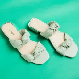 Ginger by Lifestyle Women's Green Casual Sandals-picture-28