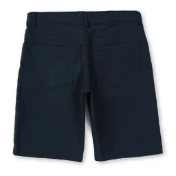Gini & Jony Kids Navy Cotton Regular Fit Bermuda image 2