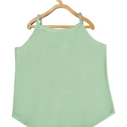 Tiny Girl Kids Green Regular Fit Top image 2