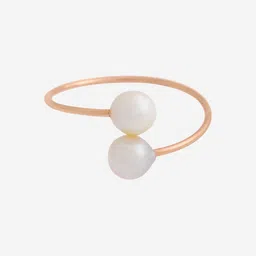 Kushal's Fashion Jewellery Rose Gold-Plated Finger Ring-picture-40