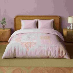 Spaces Cotton Blue Solid 180 TC Double Size Quilts & Comforters-picture-17