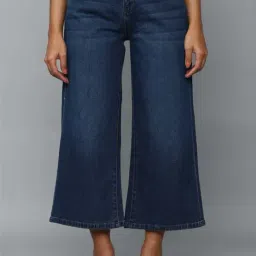 Allen Solly Blue Cotton Mid Rise Jeans-picture-10