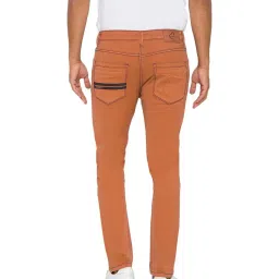 Being Human Tan Solid Mid Rise Jeans image 2