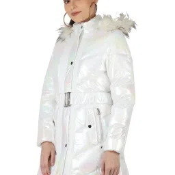 Monte Carlo White Regular Fit Jacket image 3