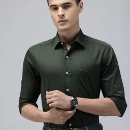 Arrow Manhattan Slim Fit Pure Cotton Formal Shirt-image-43