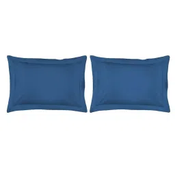 Boutique Living Kalpavriksha Printed Blue 300 TC Cotton King Bed Sheet with 2 Pillow Covers image 5