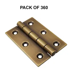 Cozi Gold Concealed Butt Hinges 3 inch x 12 Gauge Antique (Pack of 360) image 3