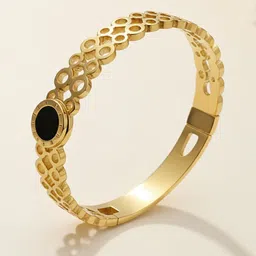 GOLDIWALA Women Gold-Plated Cuff Bracelet-picture-20