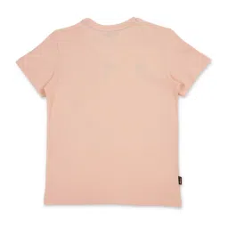 Gini & Jony Boys Pink Cotton Printed T-Shirt image 2