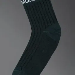 Jack & Jones Green One Size Striped Socks-picture-31