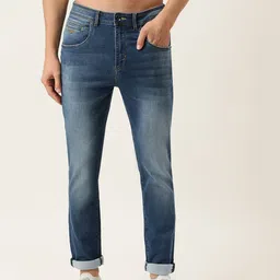Flying Machine Men Blue F Lite Light Fade Stretchable Jeans-picture-16