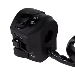 Uno Minda Handle Bar Switch - Left Side - Self Start, 9 Pin Female Red Coupler, 1 Pin Female White Coupler for Bajaj Pulsar RS 200 (SW-0597-M01) image 3