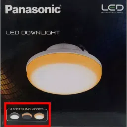 Panasonic Round LED Downlight 12 W Cool White and Warm White, PDLM17127WW image 2