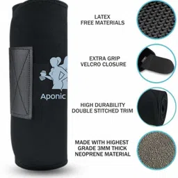 Aponic Fit Men and Women Sweat Belt (Size S, M, L, XL, 2XL, 3XL, 4XL) image 3