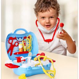 Babyhug Hello Doctor Suitcase Playset - 21pieces-image-4