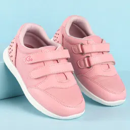 Babyoye Casual Shoes with Velcro Closure - Pink-picture-15