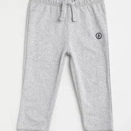 Campana Cotton Terry Solid Joggers - Grey Melange-image-61