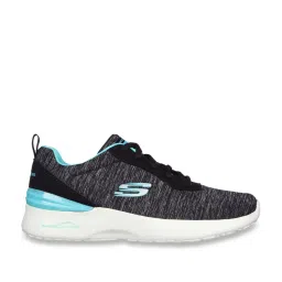Skechers Women's SKECH-AIR DYNAMIGHT-PURE SERE Black Aqua Casual Sneakers image 1